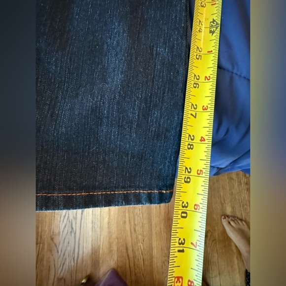 SO Y2K Dark Blue Flare Women's Jeans, size 3 - Picture 4 of 4